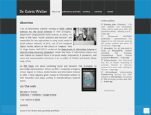 Tablet Screenshot of katrinweller.net